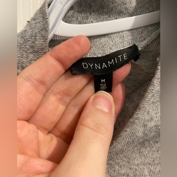 Medium “turtle”-neck-esque grey sweater - Picture 3 of 3